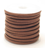 Faux Suede Cord 3x1.5mm approx 5m per roll TRC108