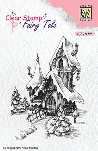 Nellie Snellen Fairy Tale Clear Stamps - Winter Castle FTCS011