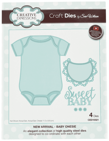 Baby Onesie New Arrival Collection Die CED10021 By Creative Expressions