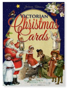 CD-Rom - Victorian Christmas Cards 3 Disk Set by Joanna Sheen