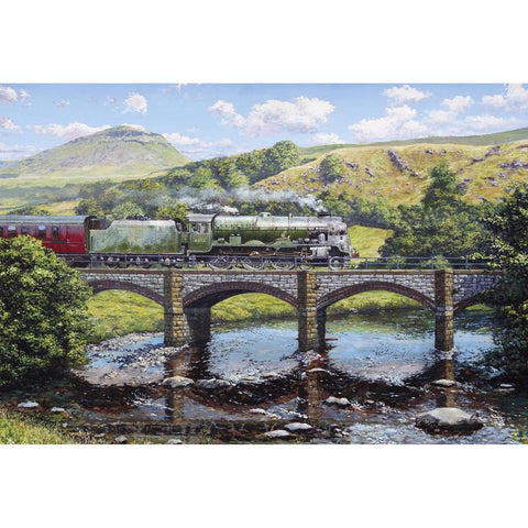 Crossing The Ribble 500 Piece Jigsaw Puzzle By Gibsons G3417