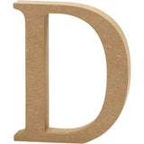 MDF Alphabet Letters and Numbers 8cm