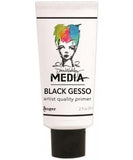 Black Gesso 2 oz Tube Artist Quality Primer Dina Wakley by Ranger MDM41702