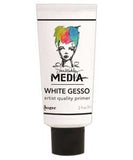 White Gesso 2 oz Tube Artist Quality Primer Dina Wakley by Ranger MDM41672