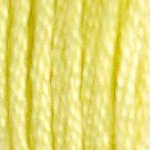 Yellow - 11 DMC Mouliné Stranded Cotton Embroidery Tread By DMC
