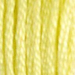 Yellow - 11 DMC Mouliné Stranded Cotton Embroidery Tread By DMC
