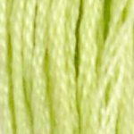 Green - 15 DMC Mouliné Stranded Cotton Embroidery Tread By DMC