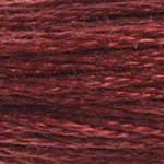 Red - 221 DMC Mouliné Stranded Cotton Embroidery Tread By DMC