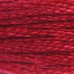 Red - 304 DMC Mouliné Stranded Cotton Embroidery Tread By DMC