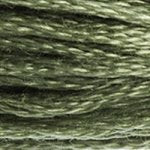 Green - 3052 DMC Mouliné Stranded Cotton Embroidery Tread By DMC