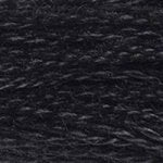 Dark - 310 DMC Mouliné Stranded Cotton Embroidery Tread By DMC