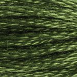 Green - 3346 DMC Mouliné Stranded Cotton Embroidery Tread By DMC