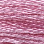 Pink - 3608 DMC Mouliné Stranded Cotton Embroidery Tread By DMC