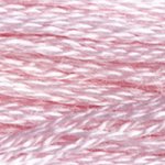 Pink - 3689 DMC Mouliné Stranded Cotton Embroidery Tread By DMC
