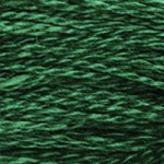 Green - 3818 DMC Mouliné Stranded Cotton Embroidery Tread By DMC