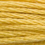 Yellow - 3821 DMC Mouliné Stranded Cotton Embroidery Tread By DMC