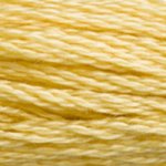 Yellow - 3822 DMC Mouliné Stranded Cotton Embroidery Tread By DMC