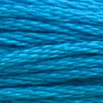 Blue - 3843 DMC Mouliné Stranded Cotton Embroidery Tread By DMC