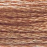 Brown - 407 DMC Mouliné Stranded Cotton Embroidery Tread By DMC