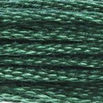 Green - 561 DMC Mouliné Stranded Cotton Embroidery Tread By DMC