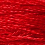 Red - 666 DMC Mouliné Stranded Cotton Embroidery Tread By DMC