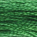 Green - 700 DMC Mouliné Stranded Cotton Embroidery Tread By DMC