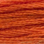 Orange - 720 DMC Mouliné Stranded Cotton Embroidery Tread By DMC