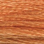 Orange - 721 DMC Mouliné Stranded Cotton Embroidery Tread By DMC