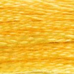 Yellow - 725 DMC Mouliné Stranded Cotton Embroidery Tread By DMC