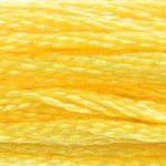 Yellow - 726 DMC Mouliné Stranded Cotton Embroidery Tread By DMC