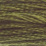 Green - 730 DMC Mouliné Stranded Cotton Embroidery Tread By DMC