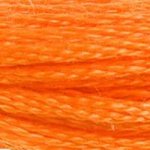 Orange - 740 DMC Mouliné Stranded Cotton Embroidery Tread By DMC