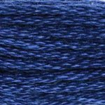 Blue - 824 DMC Mouliné Stranded Cotton Embroidery Tread By DMC