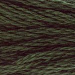 Green - 935 DMC Mouliné Stranded Cotton Embroidery Tread By DMC