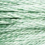 Green - 966 DMC Mouliné Stranded Cotton Embroidery Tread By DMC