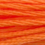 Orange - 970 DMC Mouliné Stranded Cotton Embroidery Tread By DMC