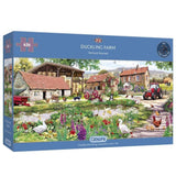 Duckling Farm 636 Piece Jigsaw Puzzle By Gibsons G4048