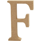 MDF Alphabet Letters and Numbers 8cm
