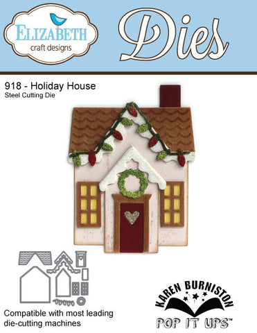 Holiday House - 918 By Elizabeth Craft Designs