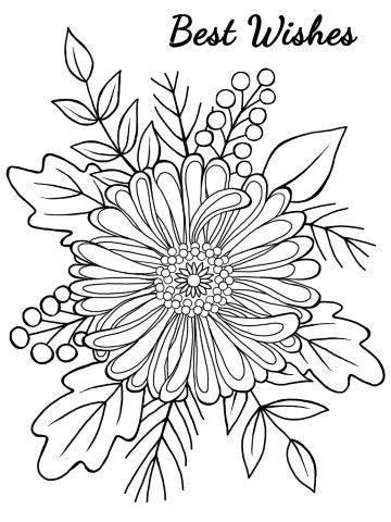 Bold Blooms - Tracey JGS558 Clear Magic Singles Woodware Craft Collection Acrylic Stamp Set