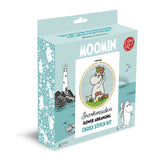 Snorkmaiden Flower Arranging Moomin Cross Stitch Kit The Crafty Kit Company CKC-MOOMIN-006