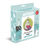 Moomintroll Reading Moomin Cross Stitch Kit The Crafty Kit Company CKC-MOOMIN-005