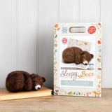 Sleepy Bear Felting Kit Crafting Kit The Crafty Kit Company CKC-NF-125