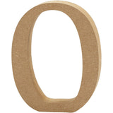 MDF Alphabet Letters and Numbers 8cm