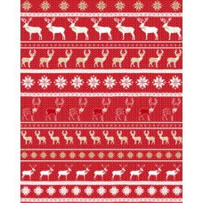 Decopatch Reindeer Christmas Paper 30x40cm 611