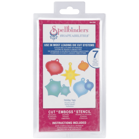 Christmas Holiday Tags Shapeabilities by Spellbinders S4-338