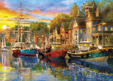 Sails at Sunset 2x 500 Piece Jigsaws Puzzle By Gibsons G5054