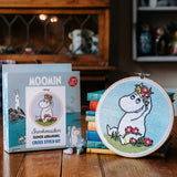 Snorkmaiden Flower Arranging Moomin Cross Stitch Kit The Crafty Kit Company CKC-MOOMIN-006