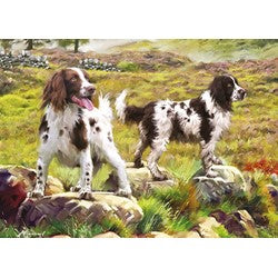 Spaniels On Moor 1000 Piece Jigsaw Puzzle By Otter House 75804