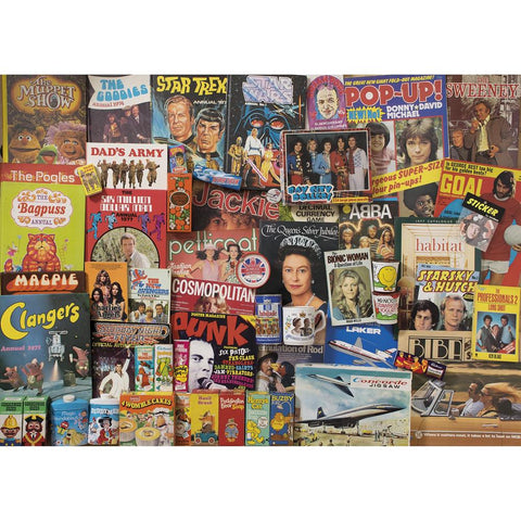 Spirit of The 70's 1000 Piece Jigsaw Puzzle By Gibsons G7083